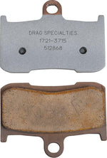 Drag Specialties Premium Sintered Metal Brake Pads For Victory Boardwalk 106 2013-2015 Front