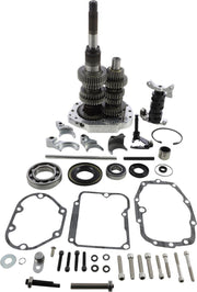 Baker Drivetrain Overdrive 6-Speed Gear Set For Harley Davidson FLHS 1340 1990-1992 - Polished