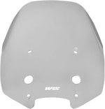 WRS Windscreen For Kawasaki KLZ 1000 ABS 2019-2024 43 cm (17") - Smoke