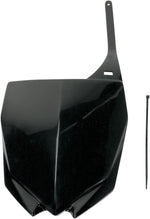 UFO Front Number Board For Yamaha YZ125 2015-2021 - Black