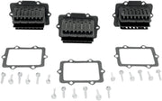 Moto Tassinari V-Force 3 Reed Valve Set For Ski-Doo Formula 3 600 1995-1999 - Black