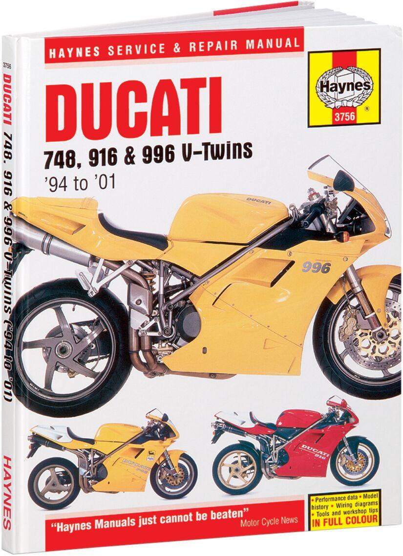 Haynes Repair Manual For Ducati 748 1995-2001 – Ghostbikes