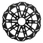 SBS Kodlin Brake Disc For Harley Davidson FLD 1690 2012-2013 - Black Rear