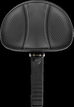 Saddlemen Mini Contoured Carbon Fibre Backrest For Harley Davidson RH 1250S ABS Sportster S 2021-2022 - Black