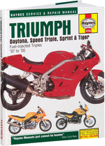 Haynes Repair Manual For Triumph Daytona 955 1997-1998
