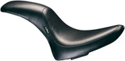 LE Pera Full Length Silhouette 2 Up Seat For Harley Davidson FLST 1340 1986-1990 Plain - Black