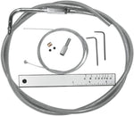 Magnum Shielding BYO Build Your Own Control Cable Kit For Harley Davidson FLD 1690 2012-2013 132 cm (52") - Clear-Coated