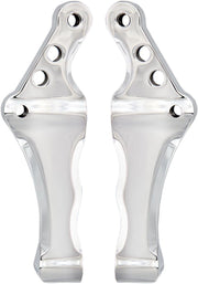 Speed Merchant Radial Front Brake Caliper Mounts For Harley Davidson FLD 1690 2012-2013 Left Or Right - Polished