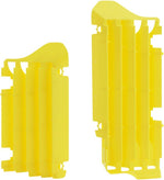 UFO Radiator Louvres For Suzuki RMZ250 2019-2025 - Yellow