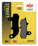 SBS HF Street Ceramic Organic Rear Brake Pads For Suzuki DR650 R 1992