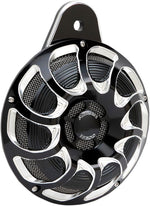 Arlen Ness Billet Horn For Harley Davidson FLD 1690 2012-2013 - Black/Chrome
