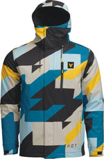 Thor Brave Tour Jacket - Black Blue Light Grey Yellow