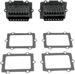 Moto Tassinari V-Force 3 Reed Valve Set For Polaris Edge 550 2003 - Black