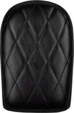LE Pera Bare Bones Series Pillion Pad For Harley Davidson FLHX 1750 ABS 2023 Diamond Stitch - Black