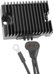 Drag Specialties Solid-State Regulator For Harley Davidson FL 1200 1976-1977 - Black