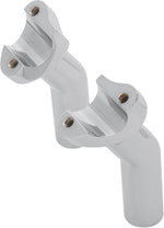 Drag Specialties Forged Aluminium Handlebar Riser 11.5 cm Rise - Chrome