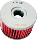 K&N Performance Oil Filter For CCM 644 2003-2005 - Red Silver