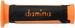 Domino Turismo Sport Touring Grips - Black/Orange