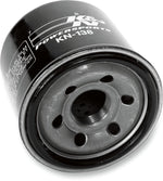 K&N Performance Oil Filter For Arctic Cat Textron 400 2X4 2007-2008 - Black