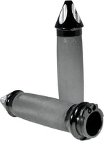 Avon Grips Custom Spike End Grips For Harley Davidson FLD 1690 2012-2013 - Black