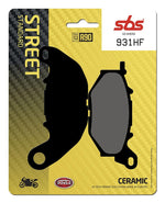 SBS Carbon Tech Organic Front Brake Pads For Yamaha MT-03 2016-2022