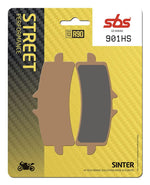 SBS HS Street Excel Sintered Front Brake Pads For Bimota BB3 1000 2014-2016