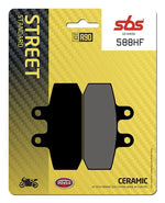 SBS HF Street Ceramic Organic Front Brake Pads For Honda CA 125 1997-2000