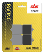 SBS DC Dual Carbon Front Brake Pads For BMW S 1000 RR 2010-2018
