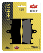 SBS HF Street Ceramic Organic Front Brake Pads For Suzuki GSF 1200 2001-2005