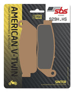 SBS HHS Street Excel Sintered Front Brake Pads For Indian Scout 60 2016