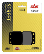 SBS HF Street Ceramic Organic Rear Brake Pads For Arctic Cat Textron 400 2X4 2007-2008