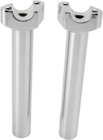 Drag Specialties Forged Aluminium Handlebar Riser 20.5 cm Rise - Chrome