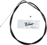 Barnett Vinyl Throttle Idle Cable For Harley Davidson FLHT 1450 2003 103 cm (40-1 2") - Black