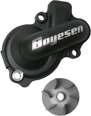 Boyesen Supercooler Water Pump Cover & Impeller Kit For KTM EXC450 2012-2016 - Black