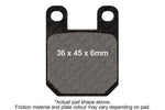 EBC TT Sport Carbon Fusion Brake Pads For Sherco 1.25 125 2000-2005 Fits Front Or Rear