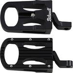 Biltwell XL Step Footpegs For Harley Davidson FXCWC 1584 2008-2011 - Black