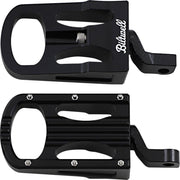 Biltwell XL Step Footpegs For Harley Davidson FXCWC 1584 2008-2011 - Black
