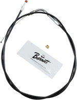Barnett Vinyl Throttle Idle Cable For Harley Davidson FLHR 1340 1996-1998 122 cm (48") - Black