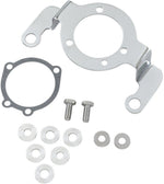 Drag Specialties Air Cleaner Support Bracket Kit For Harley Davidson FLD 1690 2012-2013 - Chrome Grey