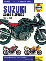 Haynes Repair Manual For Suzuki SV 650 1999-2008