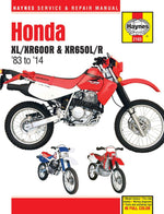 Haynes Repair Manual For Honda XL 600 R 1983-1987