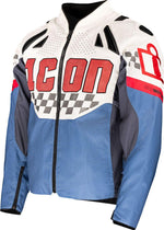 Icon Contra3 Hero Jacket - Black/Blue/Red/White
