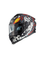 Premier Typhoon MO Helmet - Black/Grey/Red/White