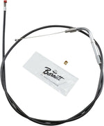 Barnett Vinyl Throttle Idle Cable For Harley Davidson FLHR 1340 1996-1998 106.5 cm (42") - Black