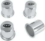 ITP Replacement C-Series Type 6 Wheel Centre Cap For Suzuki LT-A 450 X 4X4 2007-2009 - Chrome/Silver