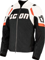 Icon Womens Contra3 Jacket - Black/Orange/White