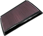 K&N High Flow Air Filter For Ducati Monster 1000 I.E. 2003-2005 - Black Red