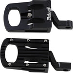 Biltwell Punisher Footpegs For Harley Davidson FXCW 1584 2009 - Black