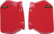 Maier Radiator Scoops For Honda ATC350 X 1985-1986 - Red