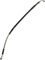 Moose Racing Stainless Steel Braided Brake Hose For Yamaha WRF250 2024 Rear